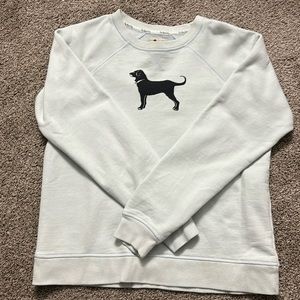 black dog crewneck